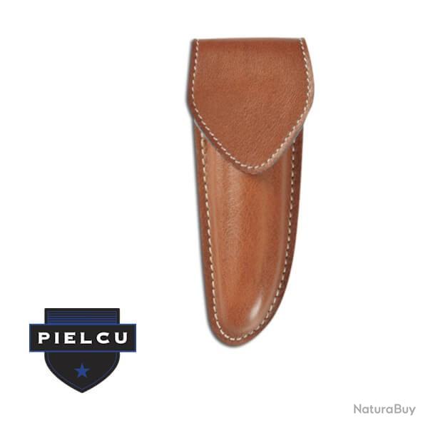 PL78205-23 Etui cuir moul� doubl� Pielcu marron