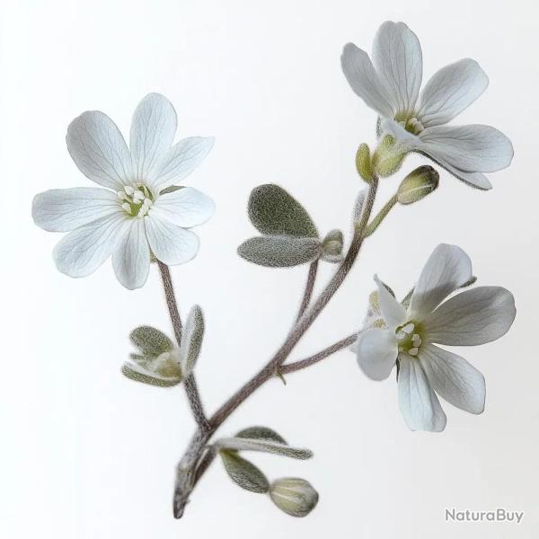 250 Graines de C�raiste Oreille de Souris (Cerastium biebersteinii) - SemiSauvage Permaculture