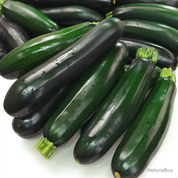 15 Graines de Courgette Black Beauty - SemiSauvage Permaculture