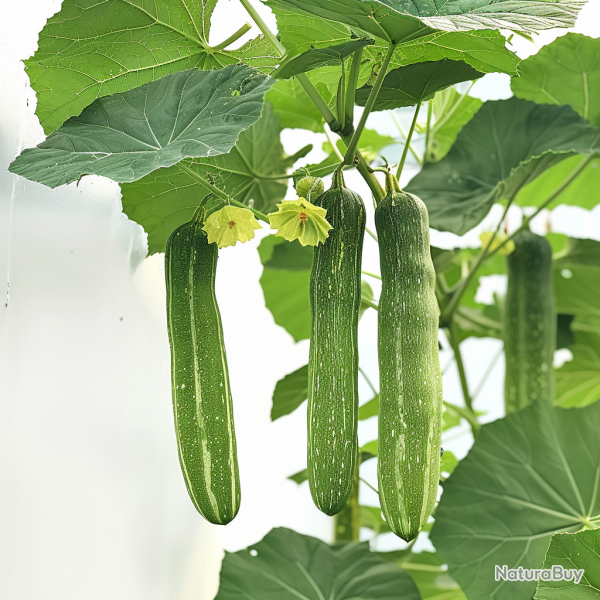 10 Graines de Courge �ponge - SemiSauvage Permaculture