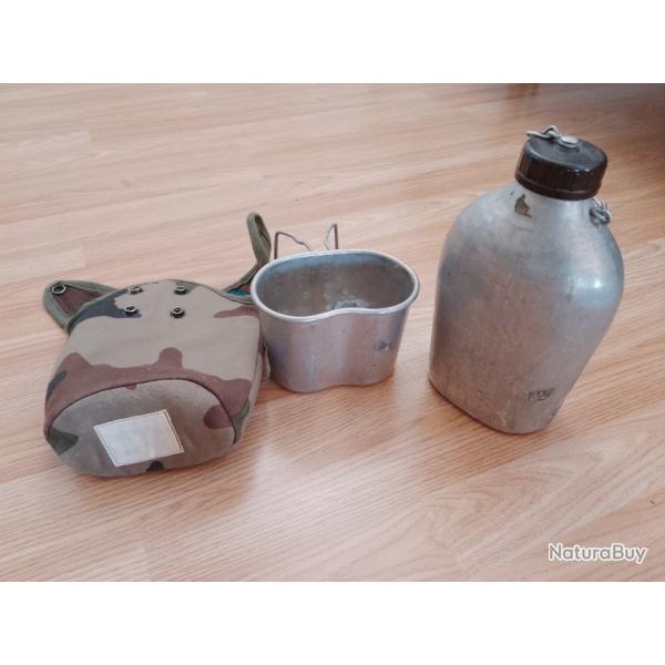 Gourde militaire alu
