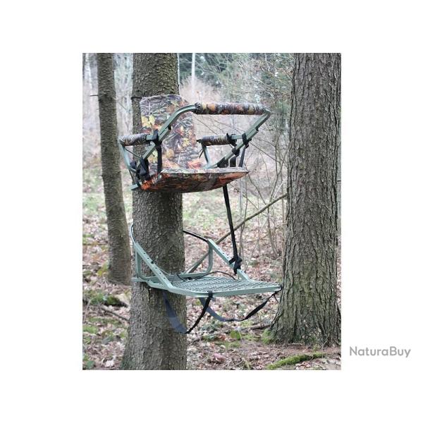 SI�GE AUTO-GRIMPANT TRANSPORTABLE & CHAISE D'AFF�T PRATIQUE AFFUT SUR�LEV� POUR ARBRE TOP