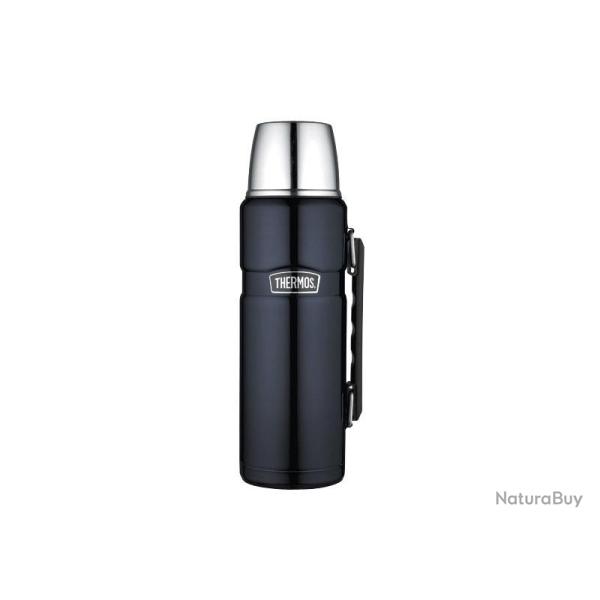 BEL1758 BOUTEILLE ISOTHERME THERMOS "KING" 0.47L BLEU INOX NEUF