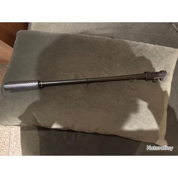 Canon k95 blaser 308 win Tbe  0 organe de vis�e Avec mod�rateur de son FBT Longueur 62 cm