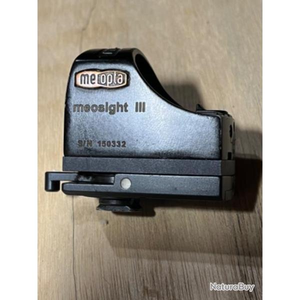 Montage pivotant Maklick compatible Docter Sight et MeosightVendu sans point rouge