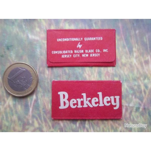 lot US 2� WW collection GI'S �quipement 2 lames rasoir militaire