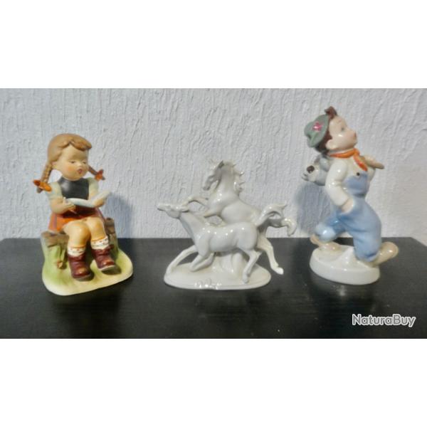 lot figurines  porcelaine