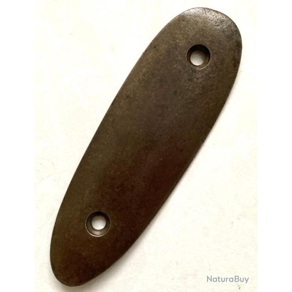 Tr�s belle plaque de couche en acier: 127 x 42 - 80 mm.