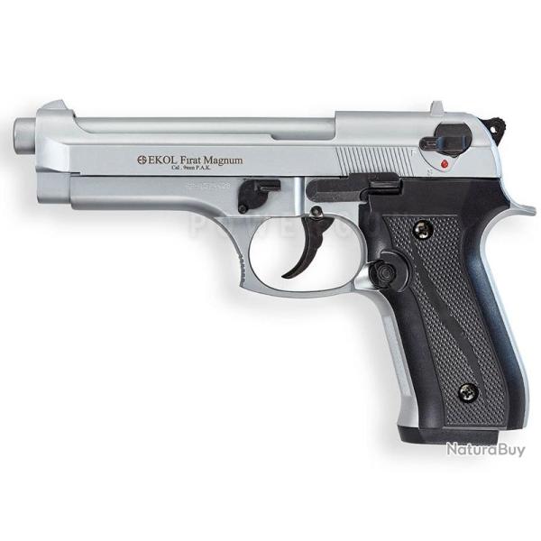 Pistolet D'Alarme Firat Magnum Chrom� Ekol