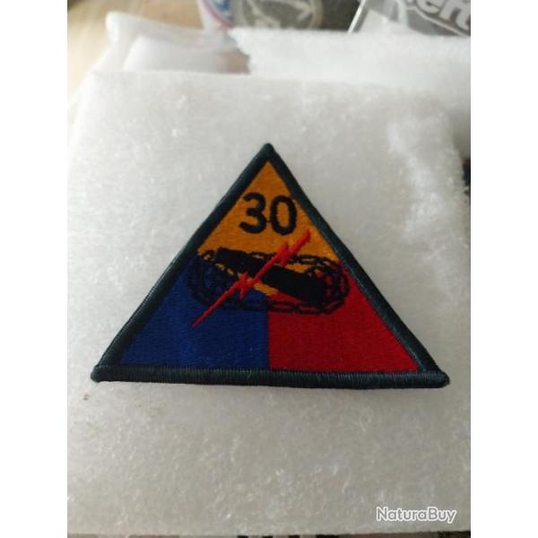 Patch arm�e us 30th ARMORED DIVISION ORIGINAL