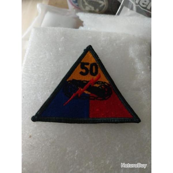 Patch arm�e us 50th ARMORED DIVISION ORIGINAL 1