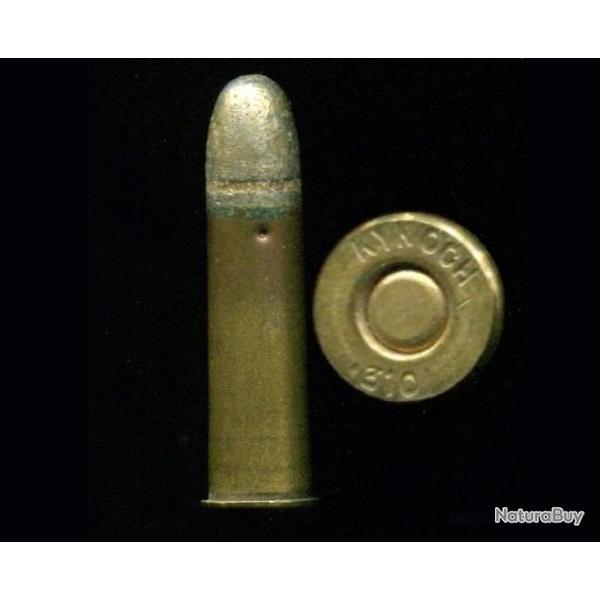 .310 Cadet - marquage : Kynoch .310 - balle plomb 1 gorge graiss�e - �tui laiton de 28 mm