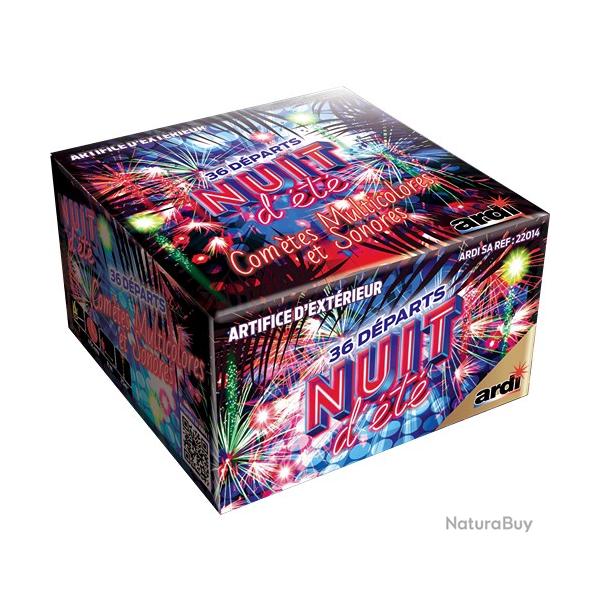 FEU D'ARTIFICE ARDI COMPACT NUIT D'ETE NEUF