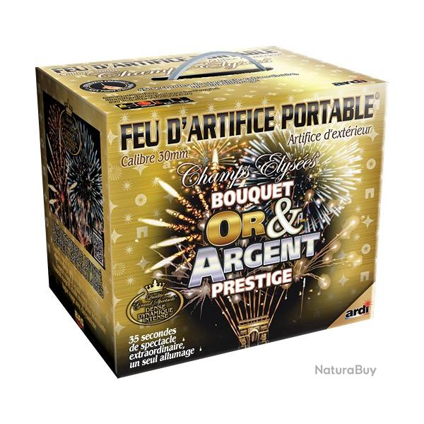ARTIFICE ARDI PORTABLE BOUQUET OR ET ARGENT PRESTIGE