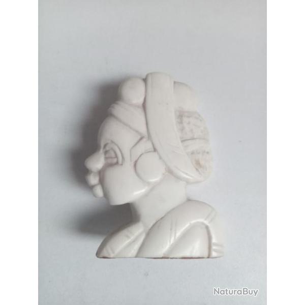 broche du XIX�me art africain en mat�riaux noble d'afrique