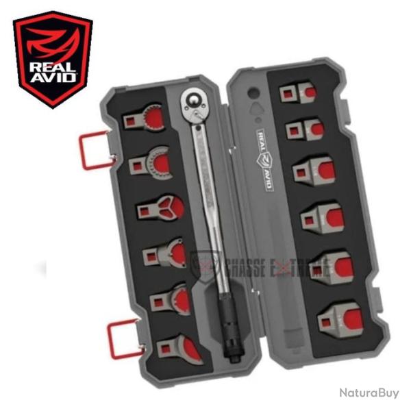 Kit pour AR15 REAL AVID Master-Fit Clef Dynamom�trique + 12 Pi�ces