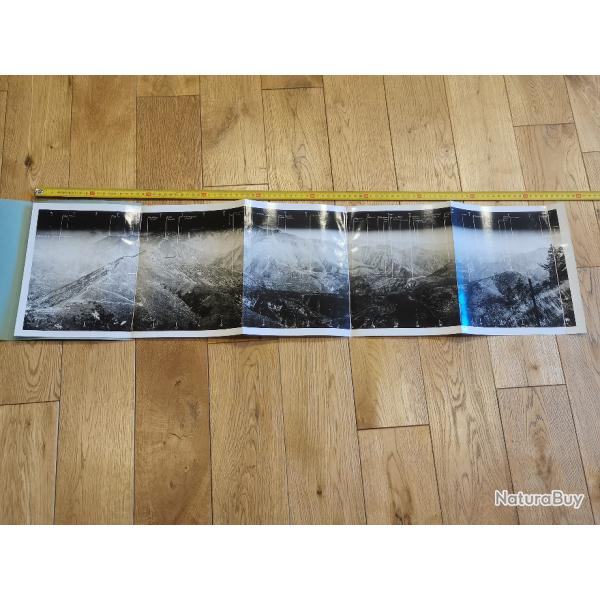 Photographie panoramique argentique - observatoire : Monte Grosso