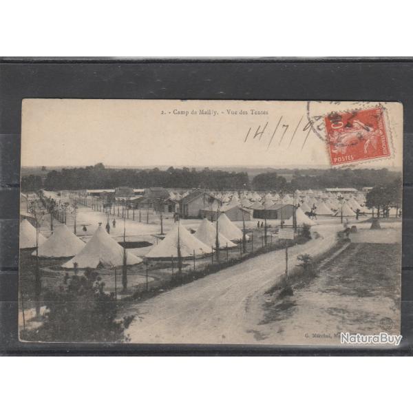 CPA -  GUERRE CAMP DE MAILLY VUE DES TENTES