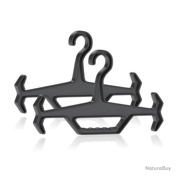 Cintre tactique - Noir - 2 pi�ces