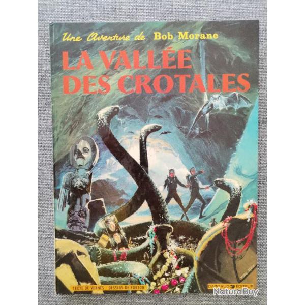 BD Bob Morane, La Valle des Crotales chez Dargaud Editeur