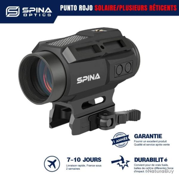 SPINA OPTICS 1x30 R�glage 1MOA - NOIR-