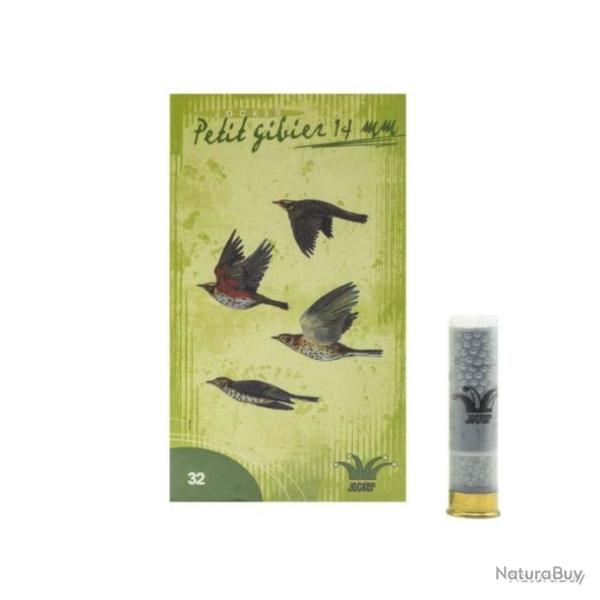 10 cartouches Jocker Cal.14 mm BG 16g n�8