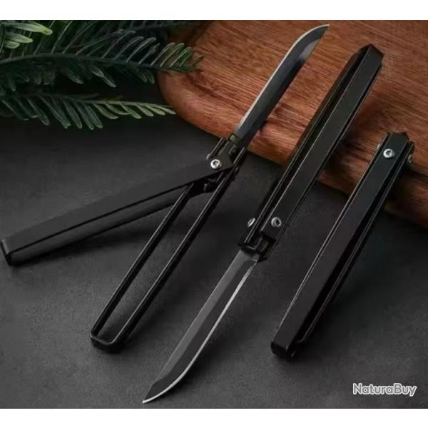 Couteau pliant � m�canisme lat�ral innovant