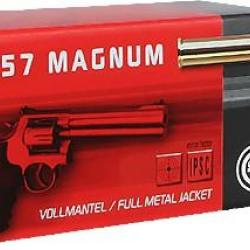 Cartouches GECO 357 MAGNUM FMJ 158 grs - Boite de 50 unit&eacute;s