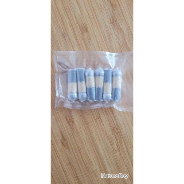 12 BALLES PAPIER 44/451-454 1.10 � 2g PN SOUS VIDE PORT GRATUIT