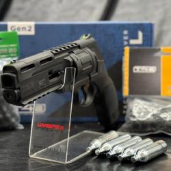 Pack Impact Pr&ecirc;t A Tirer REVOLVER T4E TR 50L GEN.2 LASER INTEGRE CAL 50 - 13 J