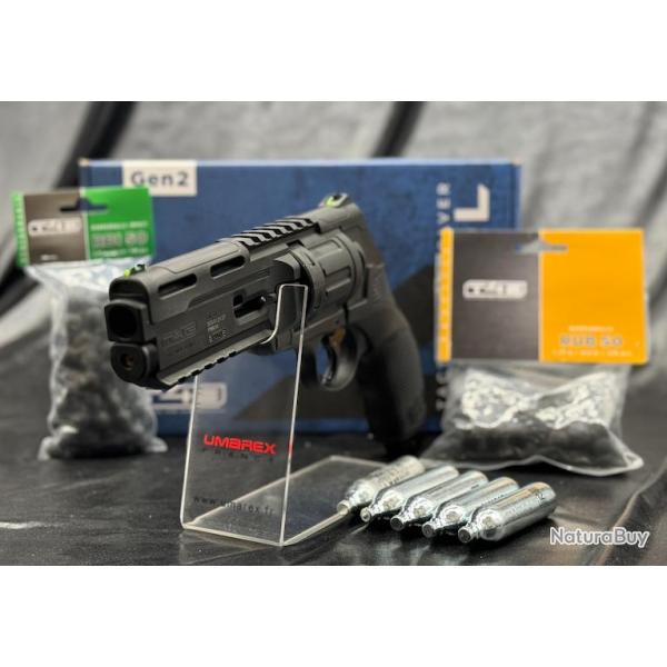 Pack Impact Pr�t A Tirer REVOLVER T4E TR 50L GEN.2 LASER INTEGRE CAL 50 - 13 J