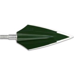 Lot de 3 pointes de chasse Zwickey Eskimo &agrave; lames fixes 2 blades