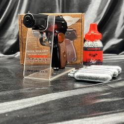 Pack pr&ecirc;t &agrave; tirer PISTOLET "LEGENDS MAKAROV" - CO2 - CAL BB/4.5