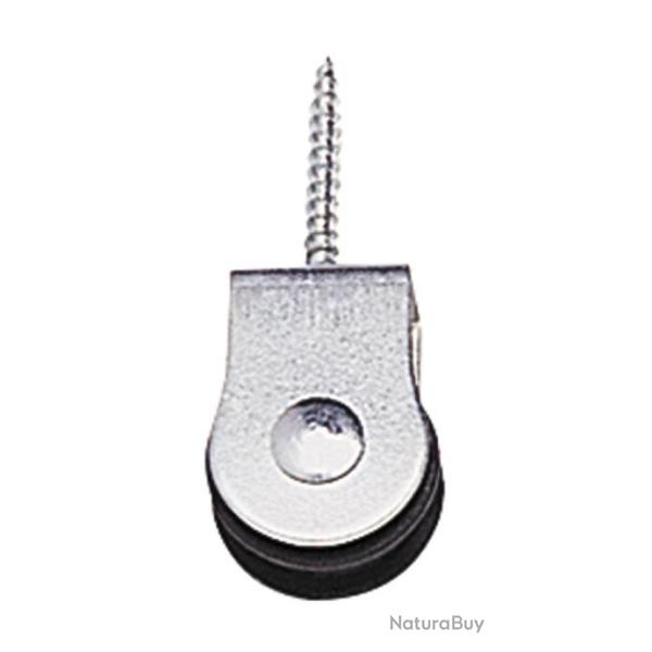 Lot de 5 poulies tirefond LOU PALOUMAYRE Diam�tre 20 mm