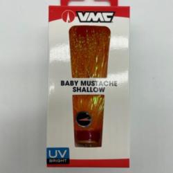 T&ecirc;te plomb&eacute;e VMC baby mustache shallow 18gr UV orange