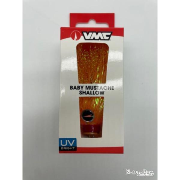 T�te plomb�e VMC baby mustache shallow 18gr UV orange