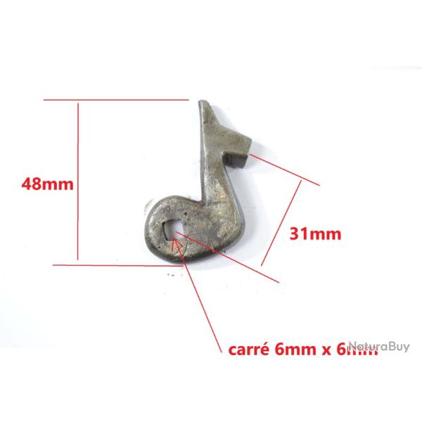 Chien pour fusil ou pistolet � poudre noire. Restauration arme ancienne (B)