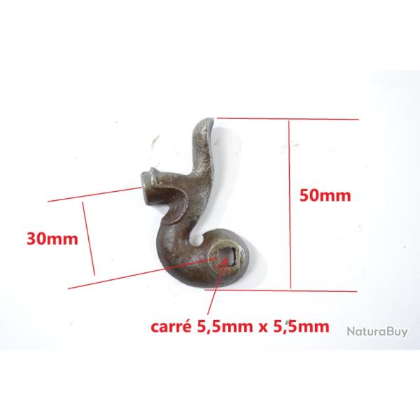 Chien pour fusil ou pistolet � poudre noire. Restauration arme ancienne (D)