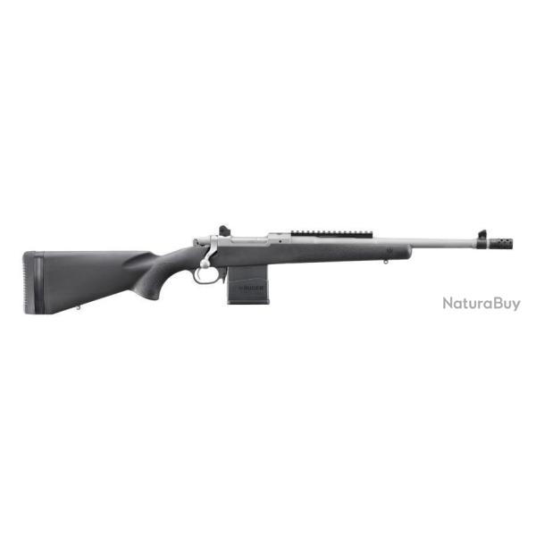 Carabine Ruger Gunsite Scout inox M77-GS 308W - crosse synth�tique