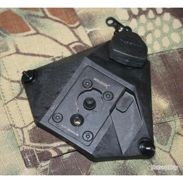 Support Type Wilcox pour montage NVG sur casques - Noir