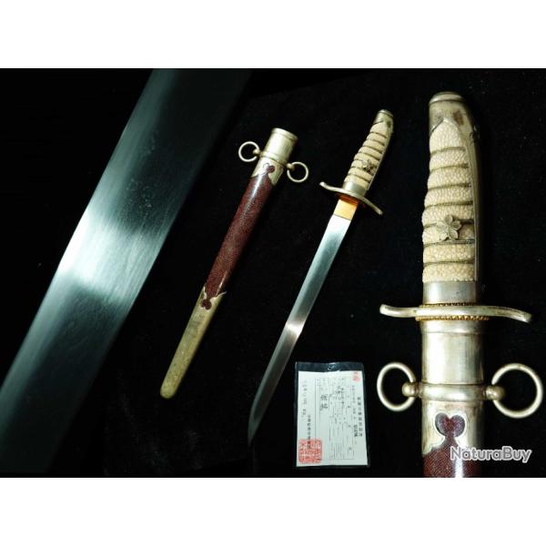 Tanto - Dague WW2 / ww2 japonais imperial. Tr�s tr�s rare.