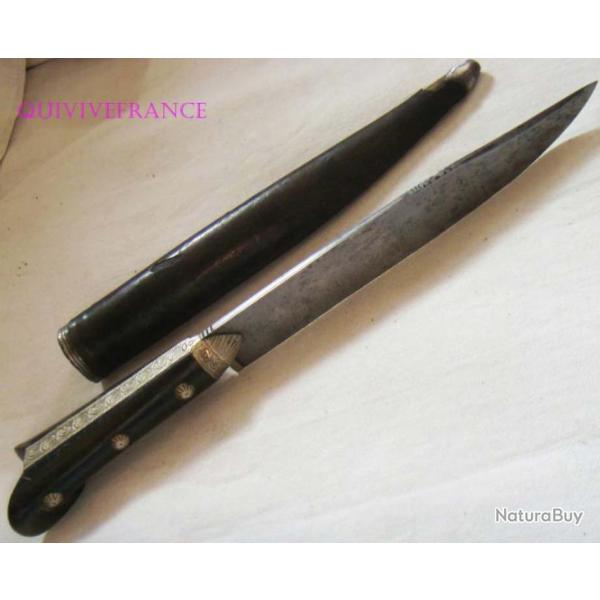 AB3064 - COUTEAU CRETOIS - GRECE BALKANS - D�but XIXe.