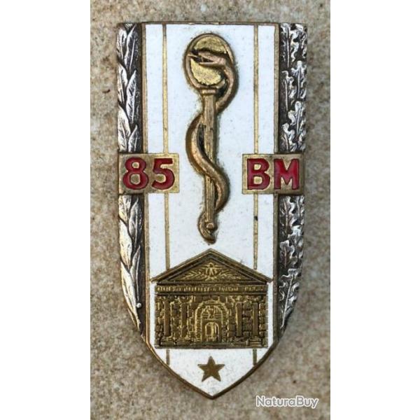 85� Bataillon M�dical, type 2, �mail, dos guilloch�