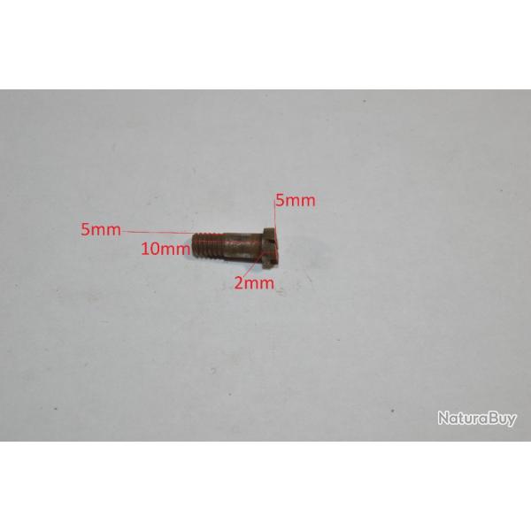 Petite vis  fusil ancien chasse d�coration tete vis � identifier restauration (20B)