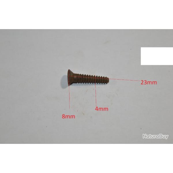 vis  fusil ancien chasse d�coration tete vis � identifier restauration (20B)