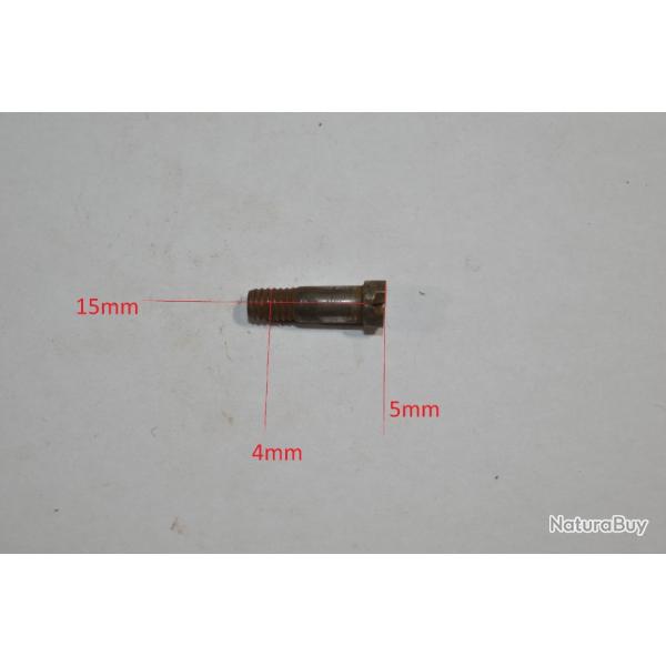 Petite vis  fusil ancien Culasse  d�core boitier Militaire vis � identifier restauration (20B)