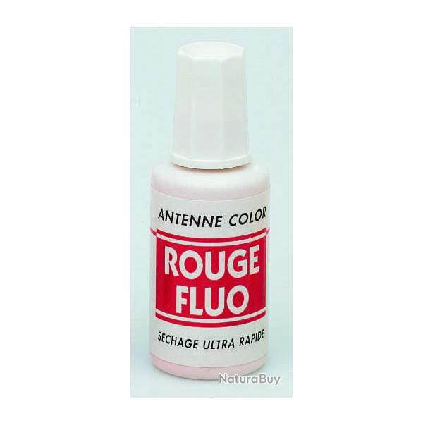 Peinture Pour Antenne SENSAS Flacon Color Rouge fluo