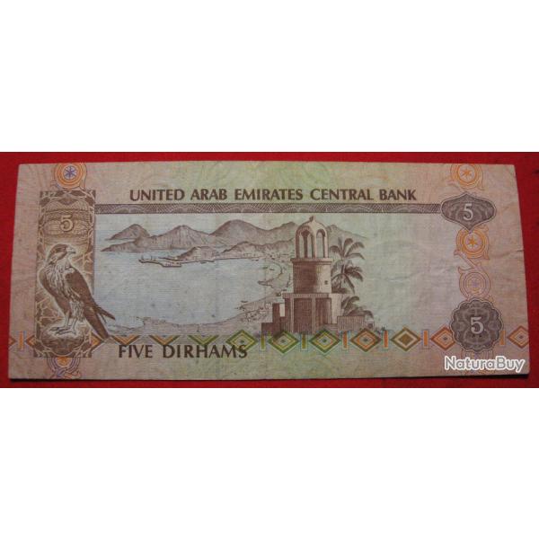 ARAB EMIRATES UNI  2 billets de 5 dirhams