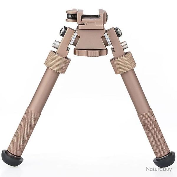 Bipied Airsoft Sniper V8 TAN - Rail Picatinny, R�glable, L�ger, Tactique