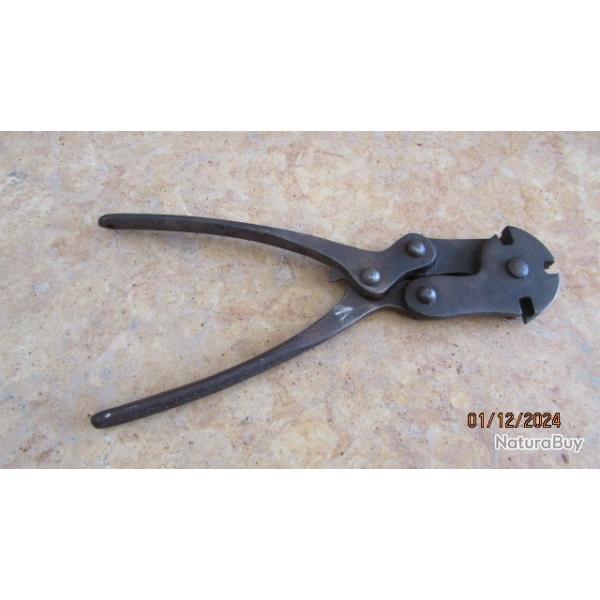 Pince cisaille coupe barbel�s GB ww1 Britannique Anglaise 1911 coupante premi�re guerre tranch�e